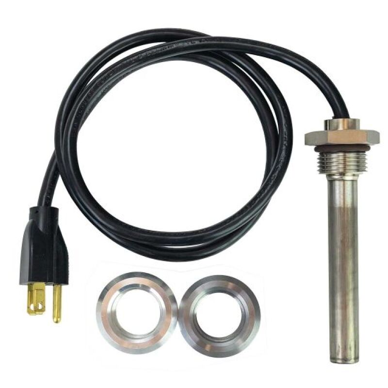 Moroso -12AN Fitting Self Contained Oil Pre-Heater