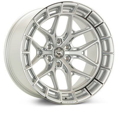 Vossen HFX-6 22x9.5 - 6x139.7 - ET20 - Deep - 106.1 - Silver Polished Wheel