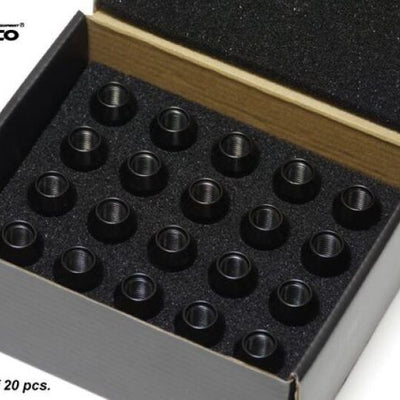Cusco Universal Wheel Lug Nut Set M12 x P1.5mm - Black (20pcs)