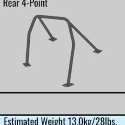 Cusco Cage 4pt Safety 21 Around Dash 05-08 Mazda NCEC MX-5