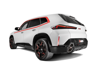 Akrapovic 23-24 BMW XM (G09) TwinPower Turbo V8 Hybrid Slip-On Race Line (Titanium) w/ Carbon Tips