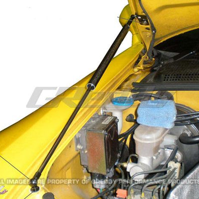 GReddy 00-09 Honda S200 AP1/AP2 Engine Hood Lifter Kit (Designed for OEM weight hoods.)