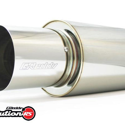 GReddy Universal 3in 3-Bolt Tip Revolution RS Mufller