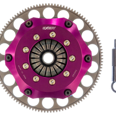 Exedy 92-01 Acura Integra LS 1.8L Hyper Compe-R Twin Cerametallic Clutch Rigid Disc Push Type Cover