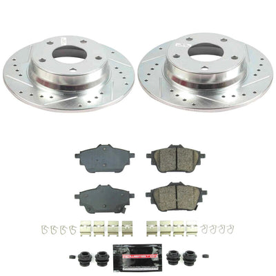 Power Stop 20-25 Nissan Sentra Rear Z23 Evolution Brake Kit