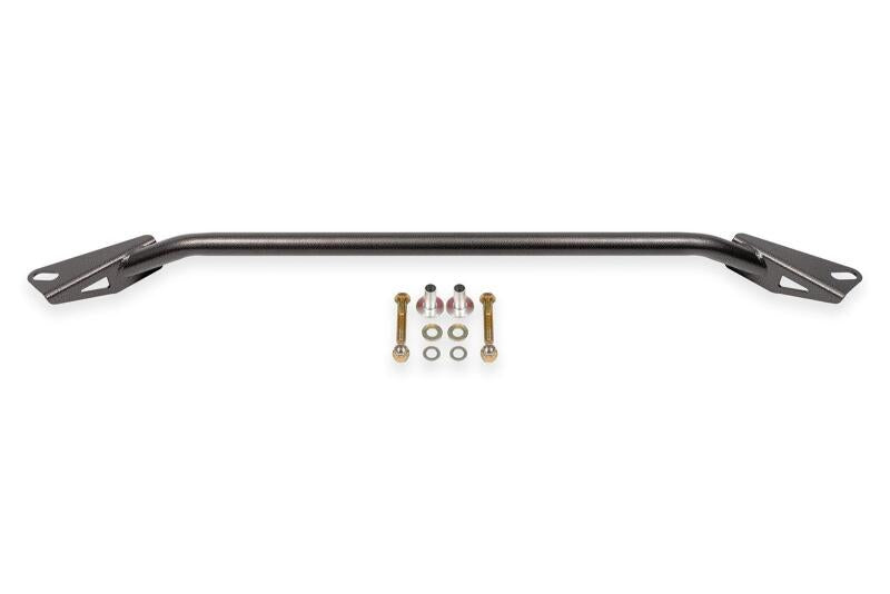 BMR 24-25 Ford Mustang S650 Chassis Brace Front Subframe 2-point - Black Hammertone
