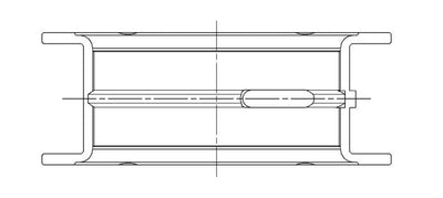 ACL Ford 4 2300cc OHV Twin Cam (Dual Spark Plug) Standard High Performance Main Bearing Set