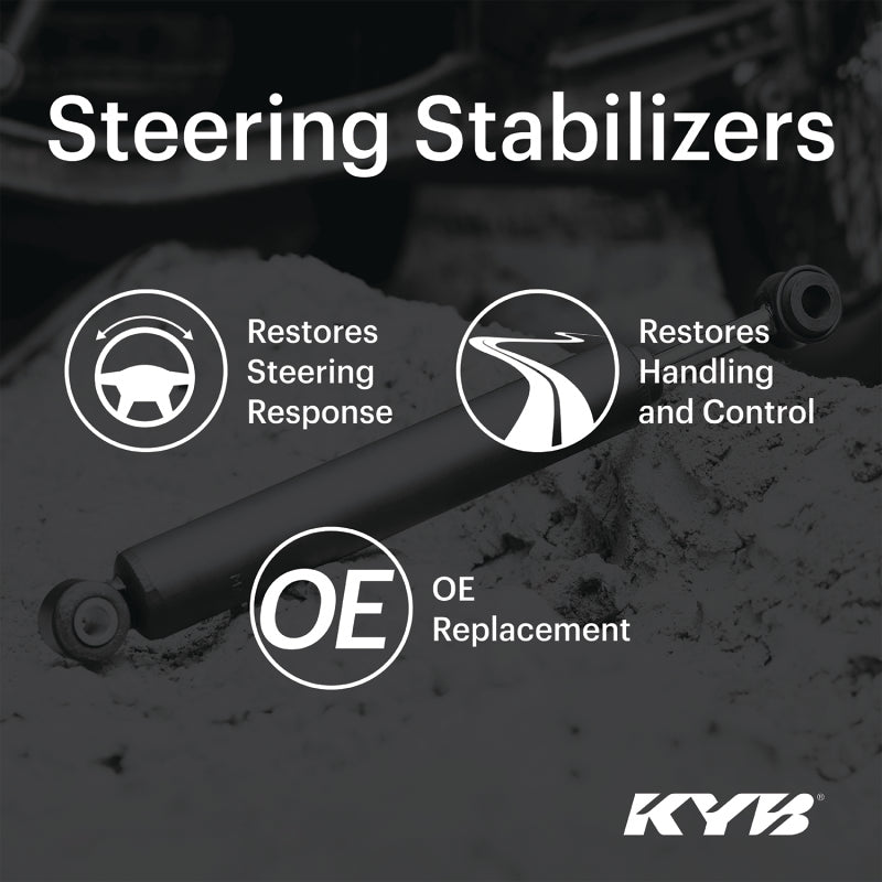 KYB Shocks & Struts Steering Stabilizers Front JEEP Wrangler 2007-08
