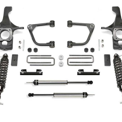 Fabtech 16-21 Toyota Tundra 2WD/4WD 4in UCA Kit w/Uniballs & Dlss 2.5C/O Resi & Rr Dlss