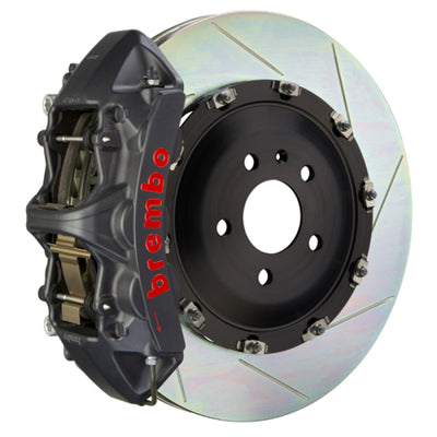 Brembo 10-16 E63 AMG/12-18 CLS63 AMG Fr GTS BBK 6 Pist Cast 405x34 2pc Rotor Slotted Type1-Black HA