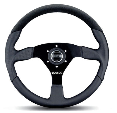 Sparco Steering Wheel L505 Lap 5 Blk/Blk/Blk