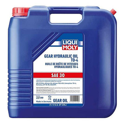 LIQUI MOLY 20L Gear Hydraulic Oil TO-4 SAE 30W
