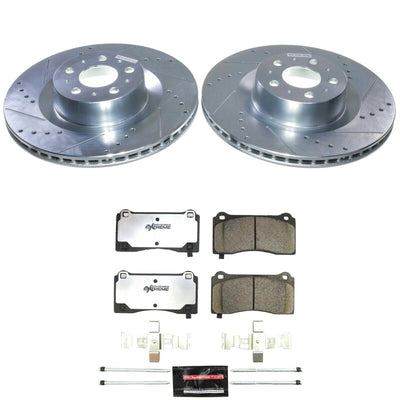 Power Stop 20-24 Tesla Y Front Z26 Street Brake Kit