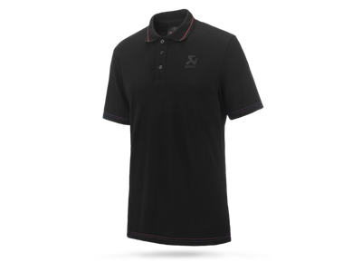 Akrapovic Corpo Polo Black Mens - XS