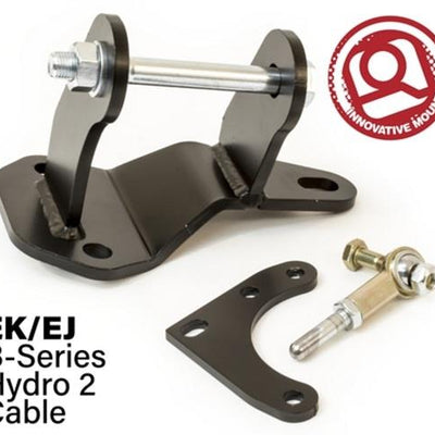 Innovative 96-00 Civic B-Series Black Steel Hydro to Cable Trans Conversion Bracket and Actuator