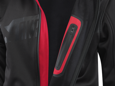 Akrapovic Womens Corpo Softshell Jacket Black - 2XL