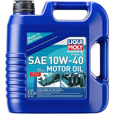 LIQUI MOLY 4L Marine 4T Motor Oil SAE 10W40