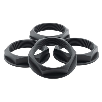 fifteen52 Super Touring Nut V2 - Anodized Black w/ Satin Clear - Set of 4