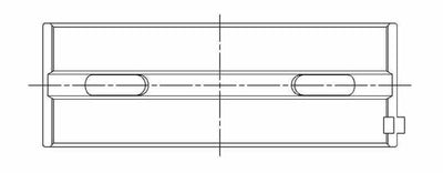 ACL Toyota/Lexus 2JZGE/2JZGTE 3.0L 0.025 Oversized High Performance Main Bearing Set