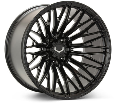 Vossen VFX-04 22x12 - 8x165.1 - ET44 - Ultra Deep - 125.1 - Satin Black Wheel