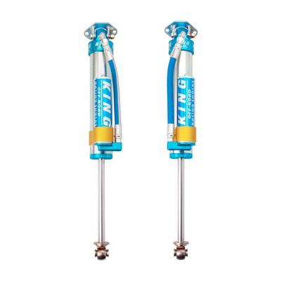 King Shocks 07-18 Jeep Wrangler JK Rear 2.5 Dia Piggy Hose Res Shocks 6in Lift (Pair)