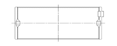 ACL Mitsubishi 4G63/4G64 6 Bolt 1st Gen DSM 0.025mm Oversized High Performance Main Bearing Set
