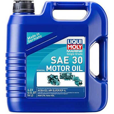 LIQUI MOLY 4L Marine Single Grade Motor Oil SAE 30