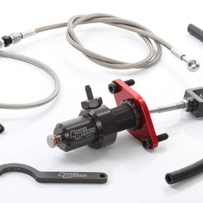 Clutch Masters 17-21 Honda Civic EX/Si 1.5L Turbo .75in Bore Master Cylinder Upgrade Kit - Red
