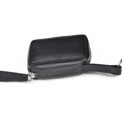 Akrapovic Leather Car Key Case - Black