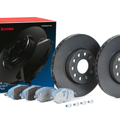 Brembo OE 12-21 VW Golf VII (5G1, BQ1, BE1, BE2) EV Brake Kit - Left Front/Rear