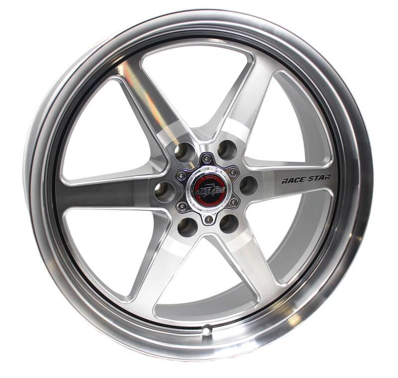 Race Star 93 Truck Star 22x10 6x5.5BC 6.46BS Silver/Machined Wheel