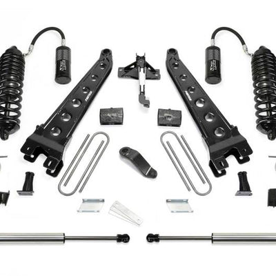 Fabtech 17 Ford F450/F550 4WD Diesel 6in Rad Arm Sys w/4.0 & 2.25Dl