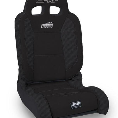 PRP EnduroDaily Reclining Suspension Seat - Black Suede - Driver