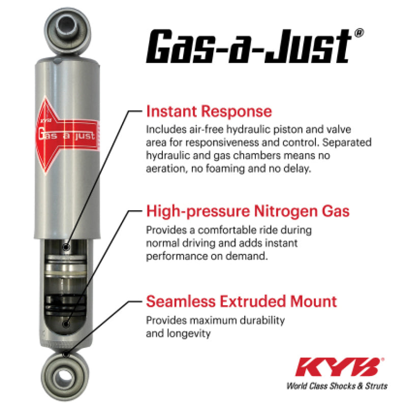 KYB 03-09 Toyota 4Runner (Exc. X-Reas, Adj Susp.) Gas-A-Just Shock - Rear