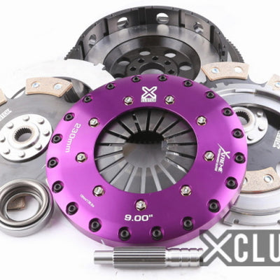 XClutch 90-96 Nissan 300ZX Turbo 3.0L 9in Twin Solid Ceramic Clutch Kit