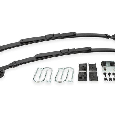 BMR 67-69 GM F-Body / 68-74 X-Body 2in Drop Rear Lowering Leaf Springs w/ Install Kit - Black