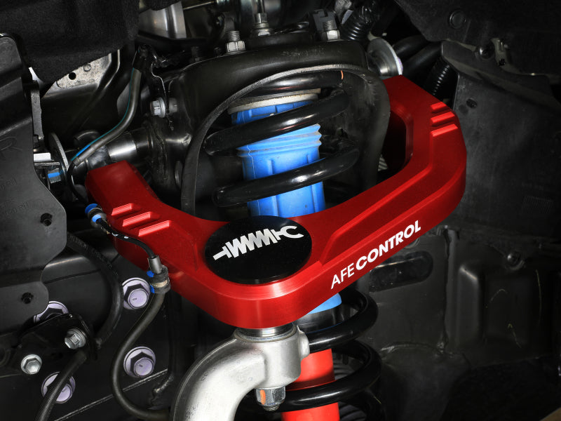 aFe Control 24-26 Toyota Tacoma Upper Control Arms - Set (Red)