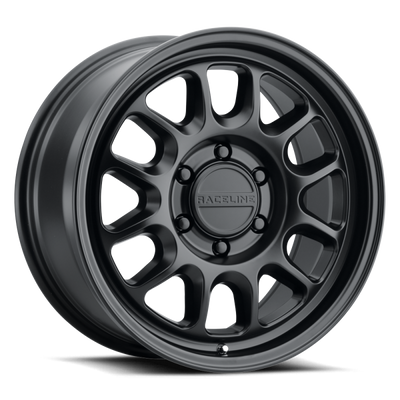 Raceline 958B Rogue 18x9in / 8X180 BP / 18mm Offset / 130.81mm Bore - Satin Black
