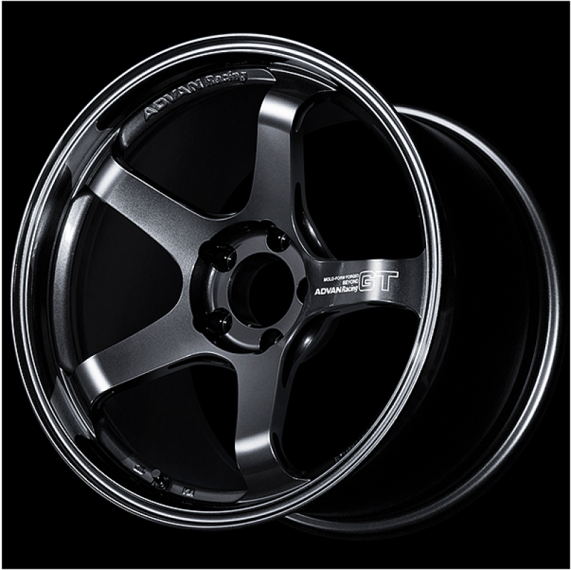 Advan RSIII 18x8.5 +35 5x120 Black Gunmetallic and Ring