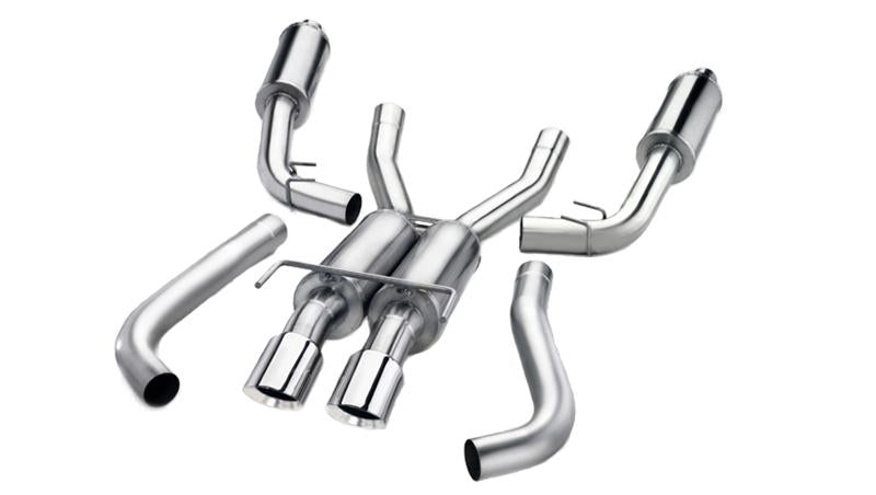 Corsa 2014-2019 Corvette C7 Coupe 6.2L V8 AT/MT 2.75in Valve-Back Dual Rear Exit Polished Xtreme Exh