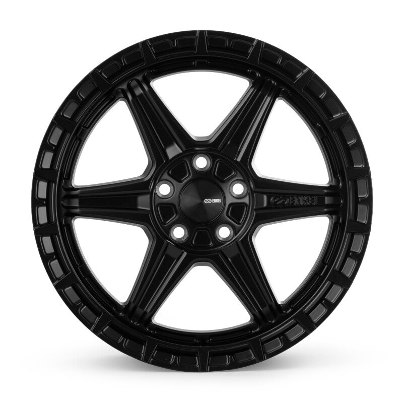 Enkei Trail-Finder OVL 18x8 / 5x114.3 BP / ET35 / 72.6mm Bore - Matte Black Wheel
