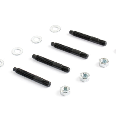 Cometic Carburetor Studs 2in Black Oxide Finish - With Bullet Tip