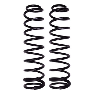 Bilstein 2018+ Jeep Wrangler JL (w/o Winch) B12 (Special) Front Coil Spring Set - 1.5in Lift