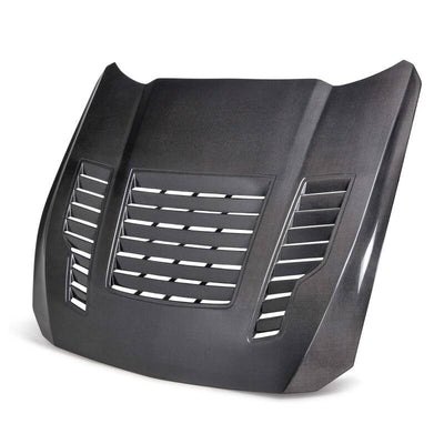 Anderson Composites 2024 Ford Mustang Type-GT4 Double-Sided Carbon Fiber Hood