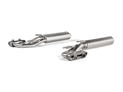 Akrapovic 2021 Merceds-AMG G500/G550 (W463A) - OPF/GPF Slip-On Line (Titanium) w/Titanium Tips