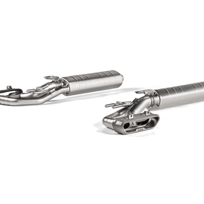 Akrapovic 2021 Merceds-AMG G500/G550 (W463A) - OPF/GPF Slip-On Line (Titanium) w/Titanium Tips