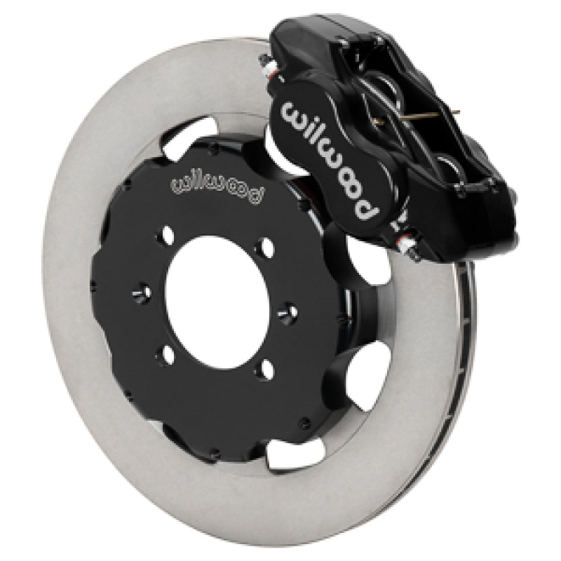 Wilwood Forged Dynalite Front Hat Kit - Black Caliper 11.75in Rotor 16+ Miata