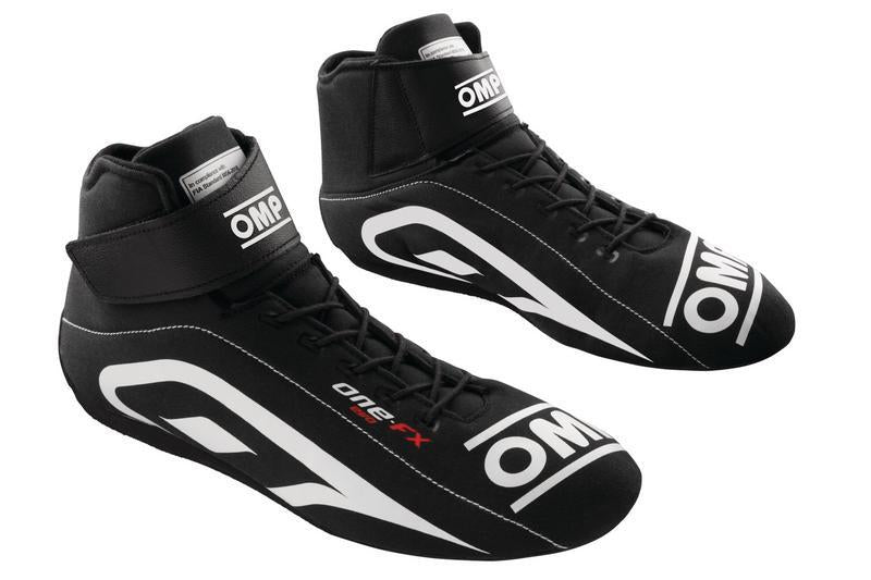 OMP ONE EVO FX SHOES FIA 8856-2018 BLACK SZ 44
