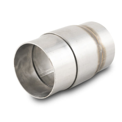 Vibrant SS Slip Joint Adapter for 3in OD Tubing (2 Piece Assembly) Welded
