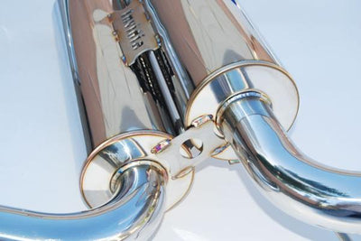 Invidia 09+ 370Z Gemini Single Layer Titanium Tip Cat-back Exhaust